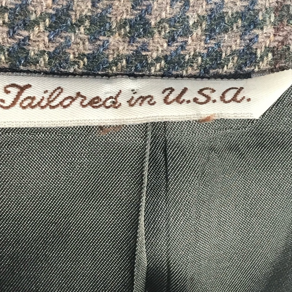 Stafford Country Collection Sport Coat Lambswool & Wool blend Size 44 L - Picture 10 of 11